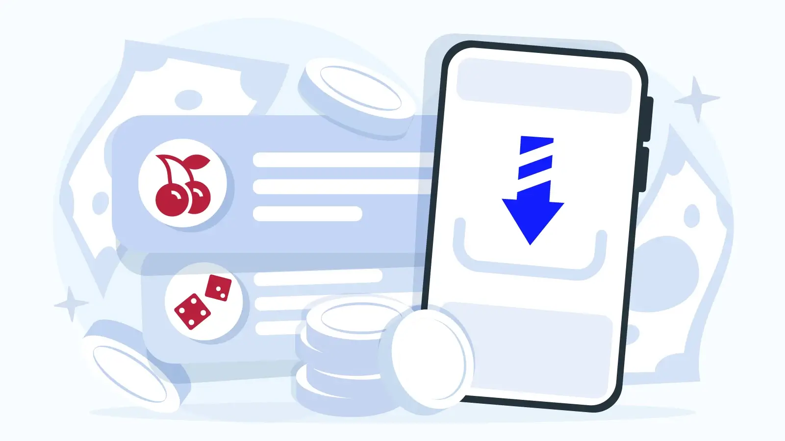 Illustrated step-by-step guide showing how to safely download and install casino apps on iOS via App Store and Android via APK with security checkpoints for Irish players