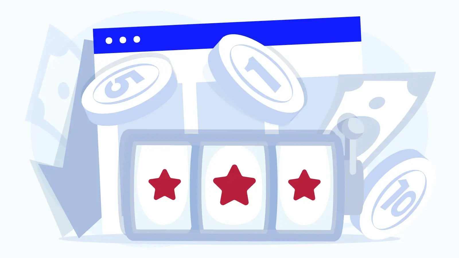 Infographic comparing €1, €5, and €10 minimum deposit casino options in Ireland showing deposit costs, bonus availability, wagering requirements, and payment methods with green checkmarks and red crosses on purple gradient background