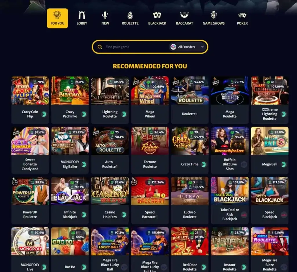 Hellspin Casino desktop live casino lobby screenshot featuring live dealer games and real-time streaming interface - tested