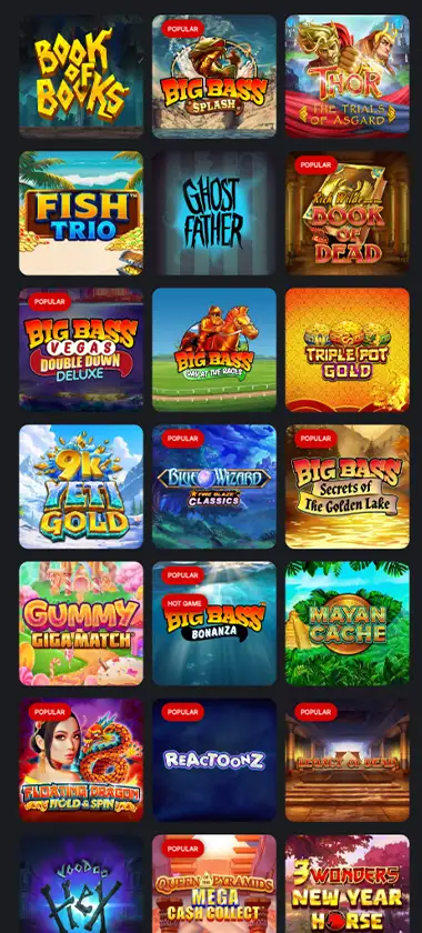 Knightslots Casino Mobile Preview 1