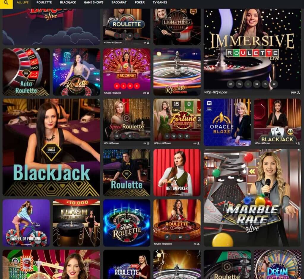 Palmslots Casino desktop live casino screenshot showing real-dealer games including roulette, blackjack and baccarat with lobby navigation - tested Palmslots Casino desktop live casino screenshot showing real-dealer games including roulette, blackjack and baccarat with lobby navigation - tested