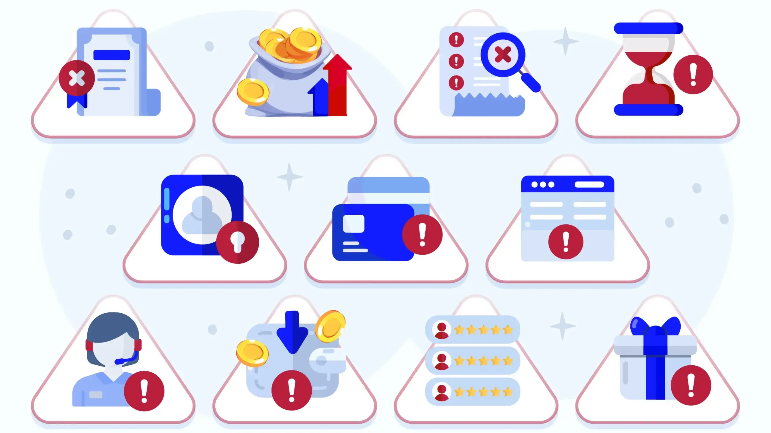 Infographic showing 11 critical warning signs of casino bonus scams including fake licenses, unrealistic bonuses, hidden terms, pressure tactics, and withdrawal issues - essential guide for Irish gambling players to avoid fraud