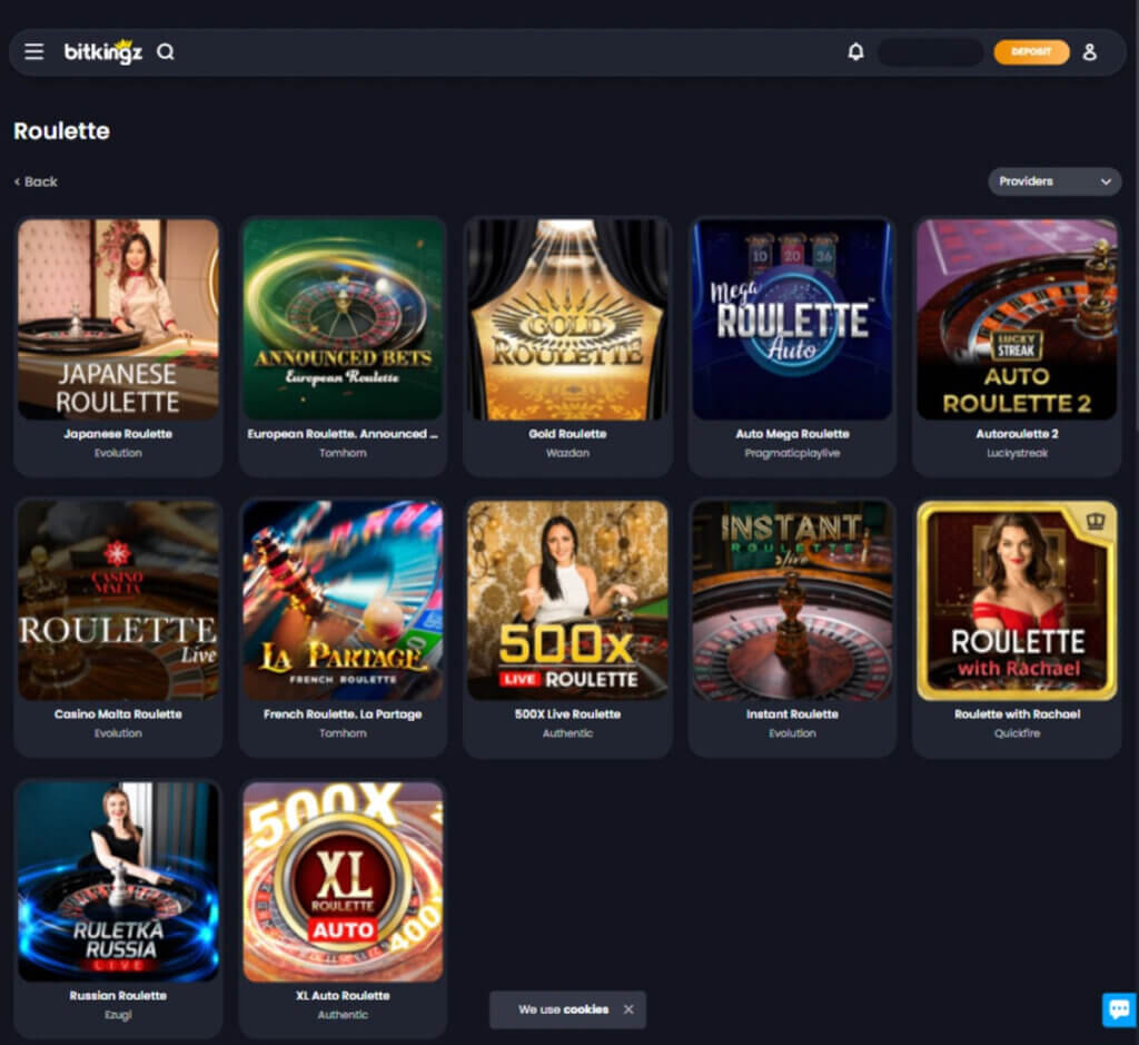 BitKingz Casino desktop live casino lobby featuring live dealer games and real-time streaming interface - tested BitKingz Casino desktop live casino lobby featuring live dealer games and real-time streaming interface - tested